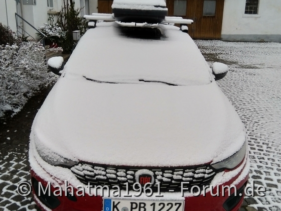 Schnee ist da