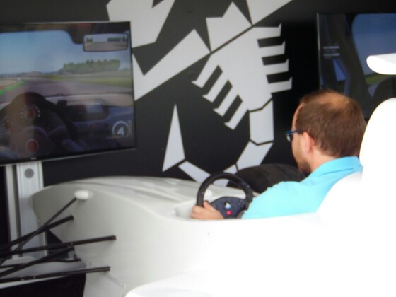 Abarth Day Deutschland 2018 Simulator Challange
