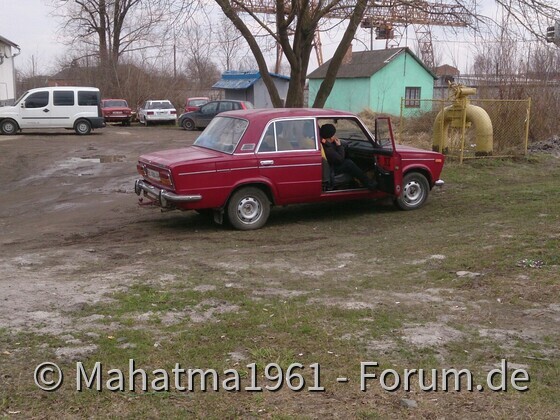 Rustikales aus der Ukraine. Lada 1500. :-) Hat was.....