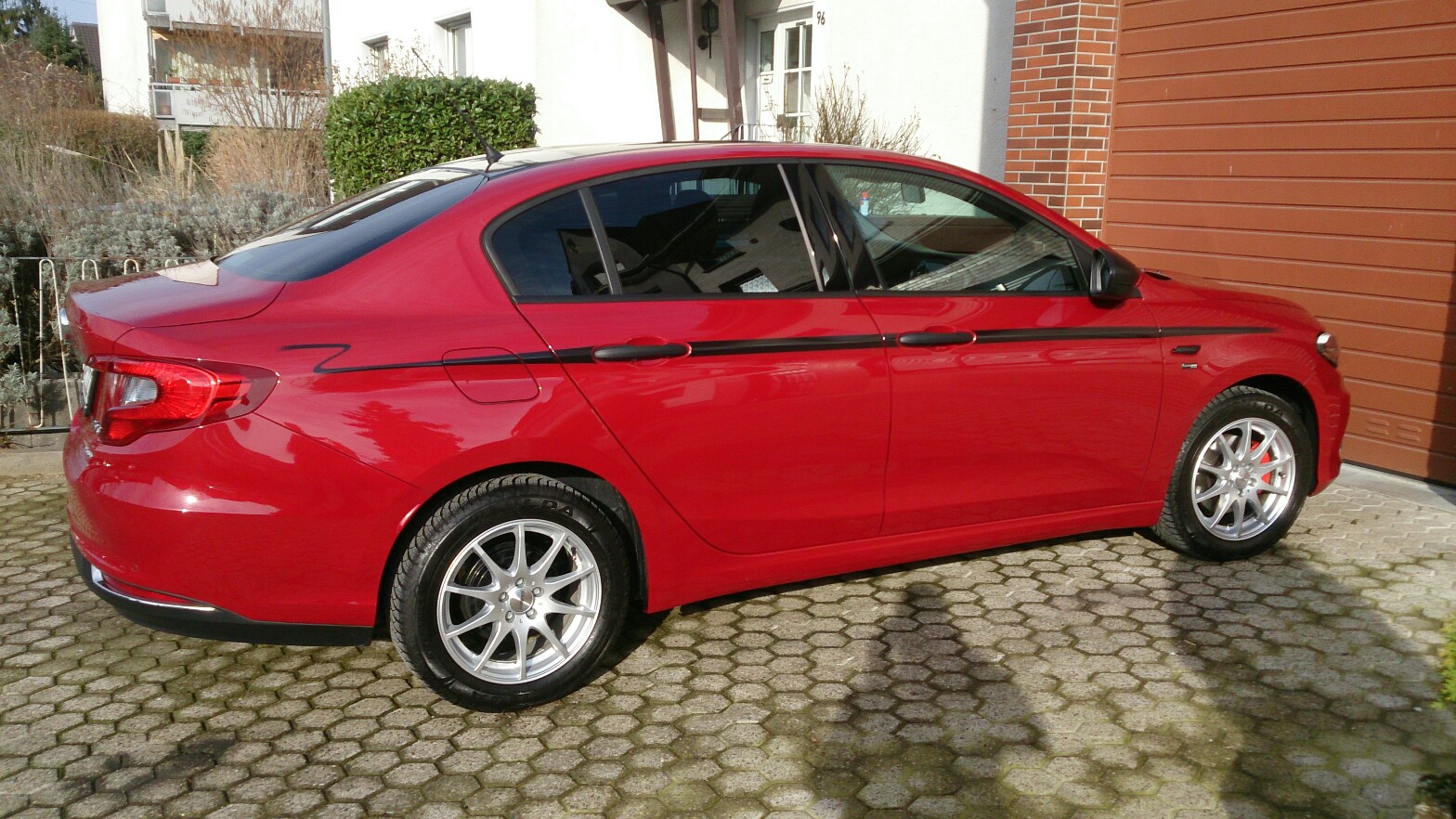 Putztag bei Sonnenschein