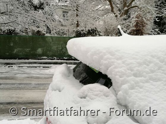 Der Schnee in Nürnberg
