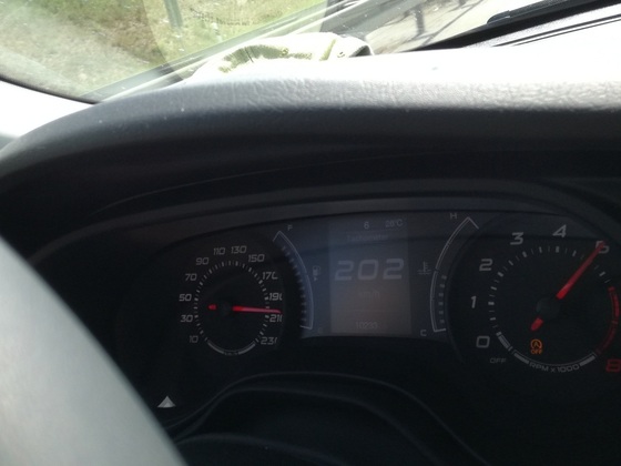 Mit GPS pünktlich 200