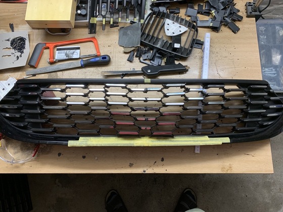 Cleaner Kühlergrill - heiße Endphase