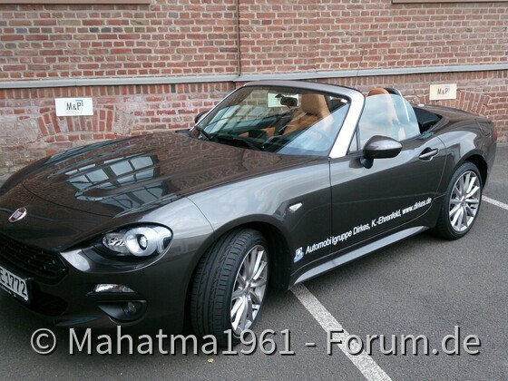 Probefahrt Fiat 124 Spider
