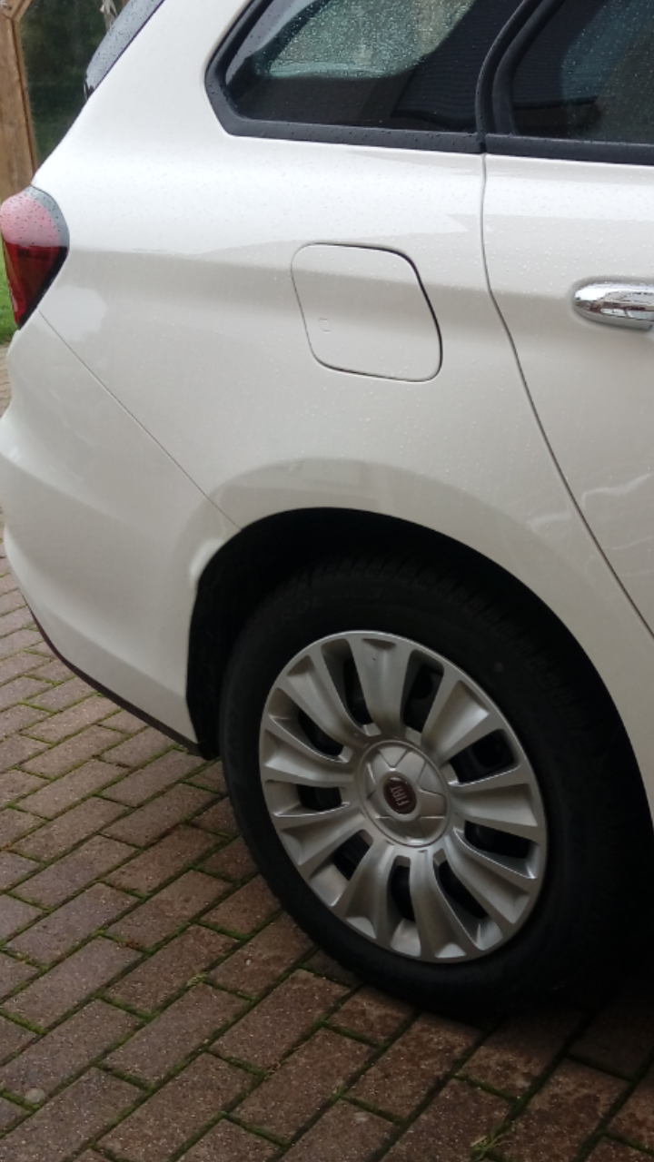 Radkappen sind jetzt auch drauf