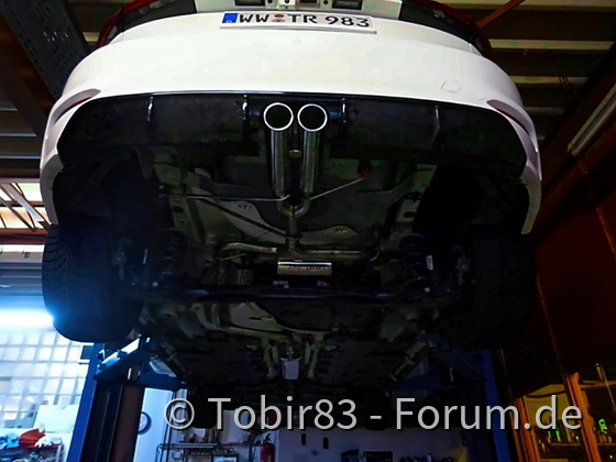 Handgefertigte Edelstahl Auspuffanlage von Wimmer Rennsporttechnik