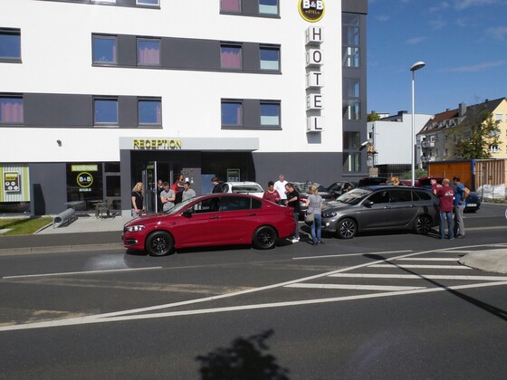 Kurz vor dem Start
