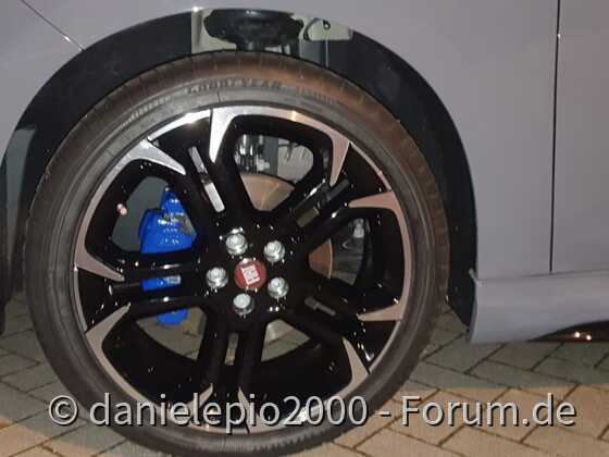 Bremssattell lackiert + Sommerfelgen