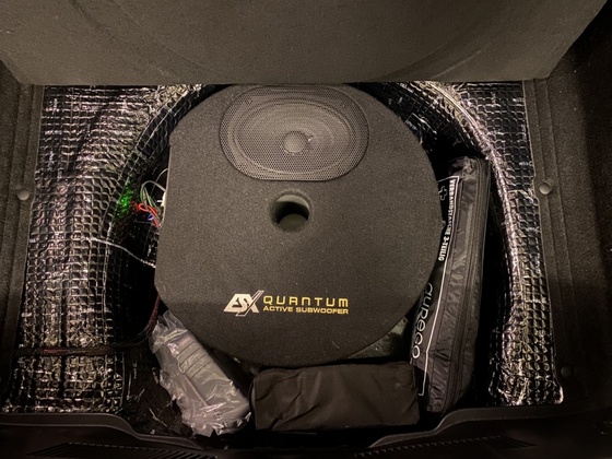 Subwoofer Eingebaut