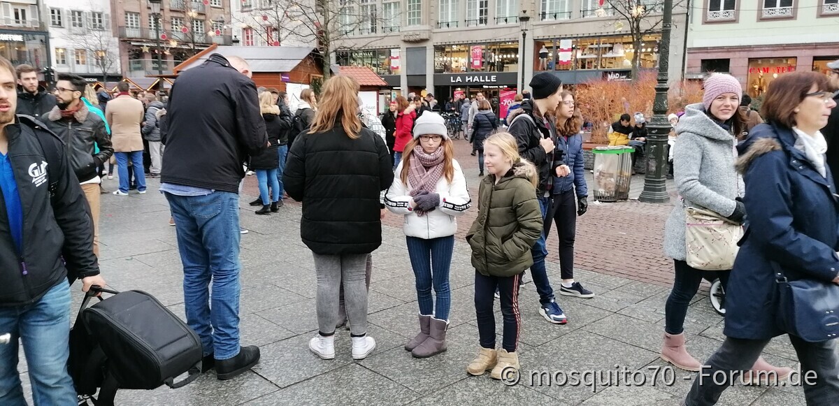 Mit der Tipo Clique auf dem Weihnachtsmarkt in Straßburg