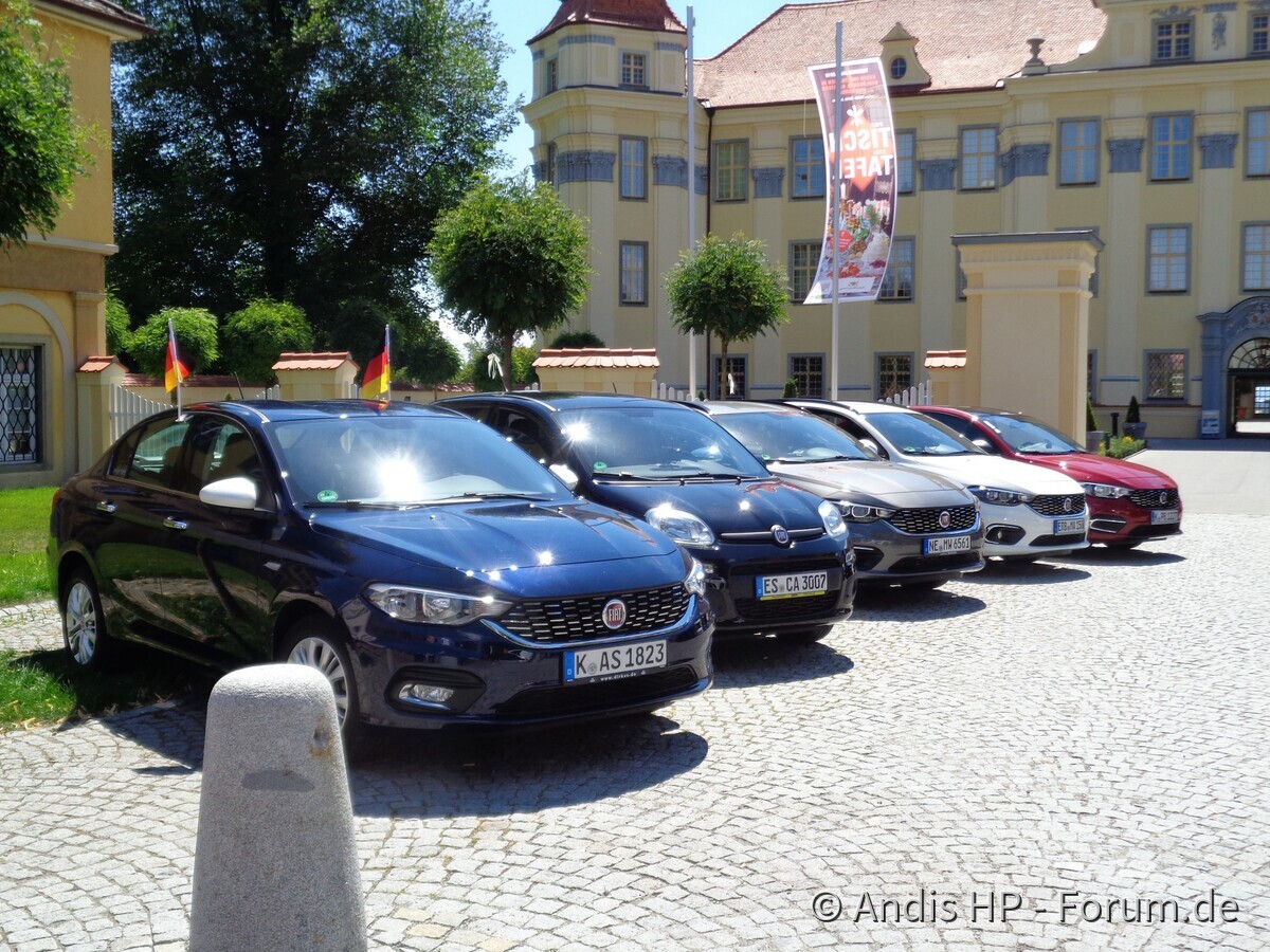 Auto´s auf dem Treffen in FN/RV