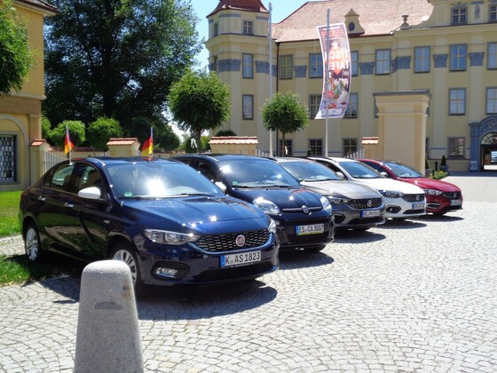 Auto´s auf dem Treffen in FN/RV