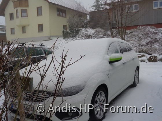 Schneesturm? Das war alles!