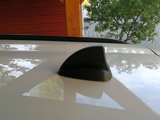 Calearo 7727160 Shark II Radio Antenne AM/FM DAB+ GPS Fakra (f) Dachantenne