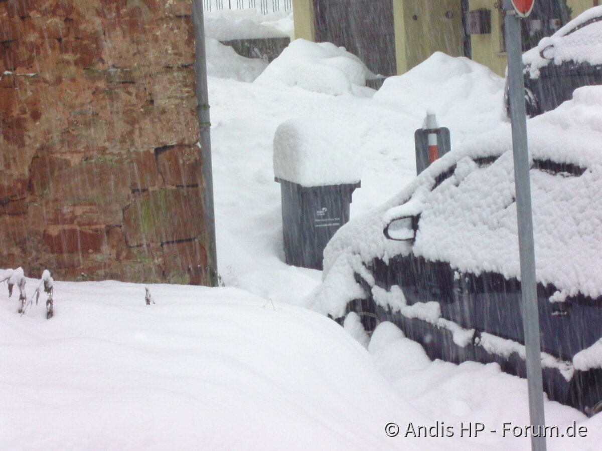 Vor fast genau 7 Jahren, der letzte Schnee