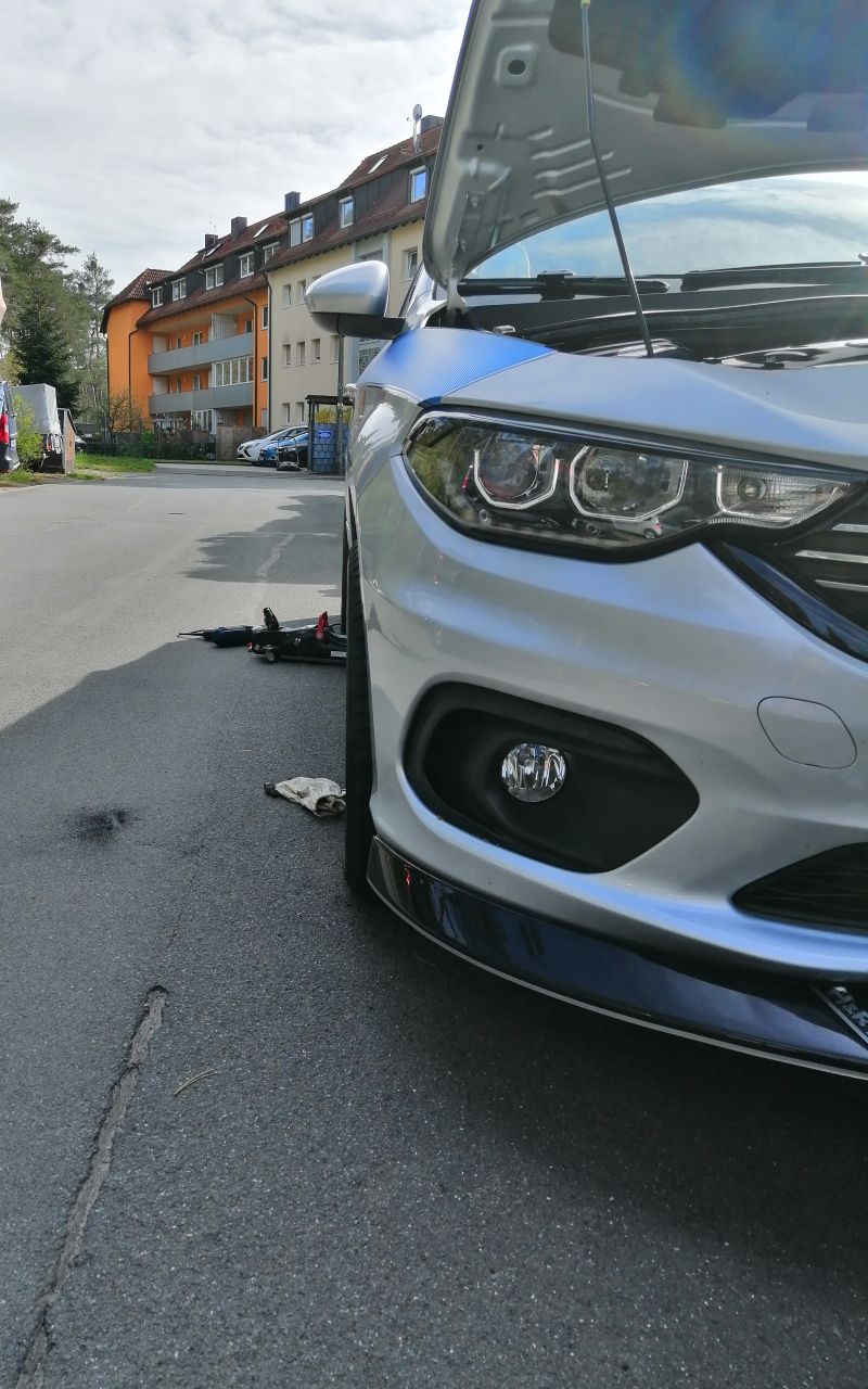 Neue Bremsen und Testmontage der Räder