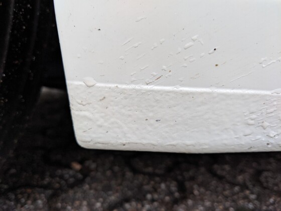 Da ist doch glatt der Lack ab