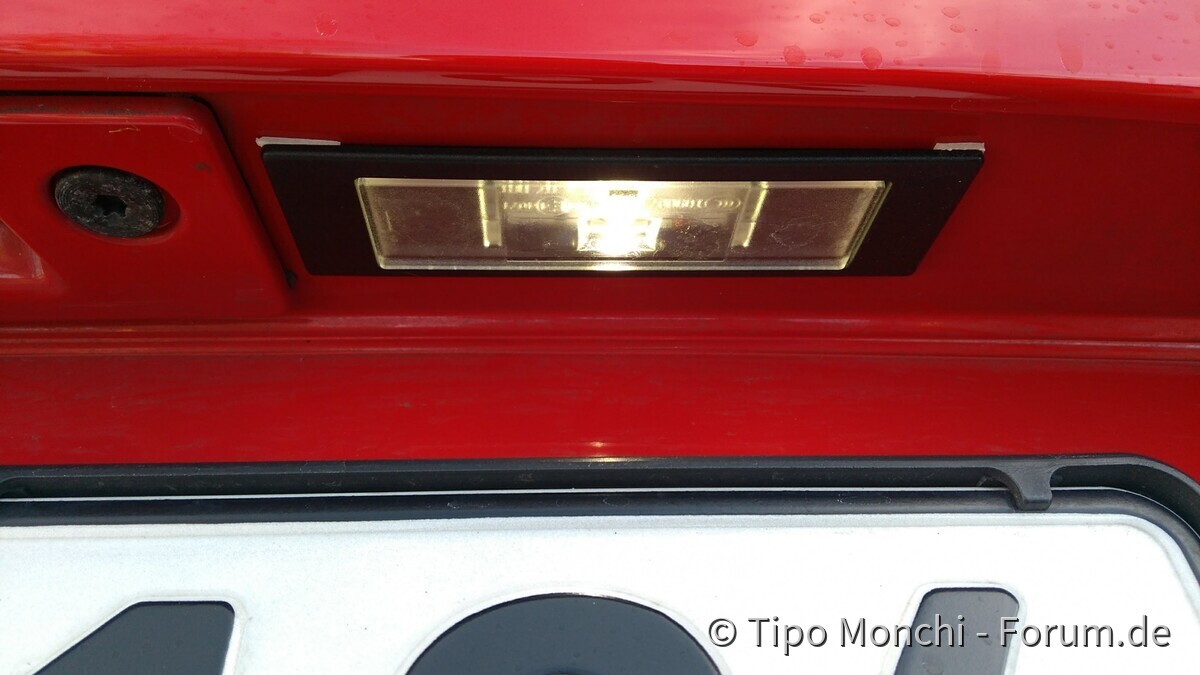 Kennzeichenbeleuchtung