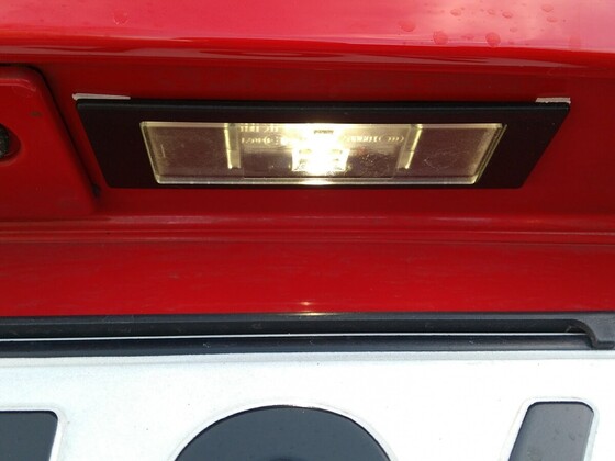 Kennzeichenbeleuchtung