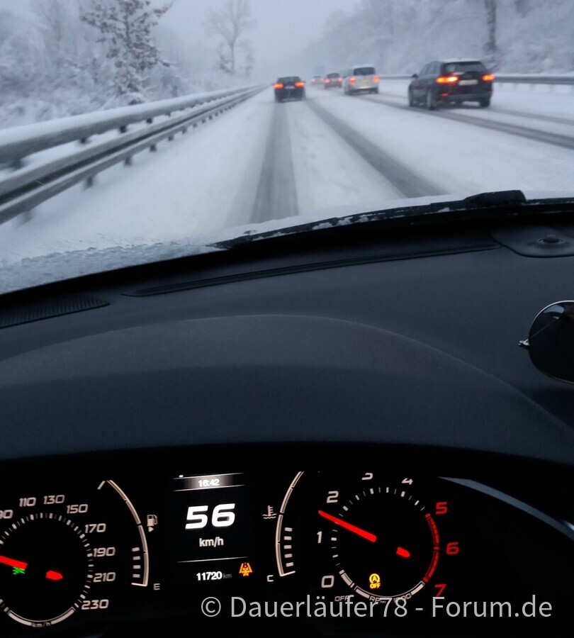 Schneegestöber