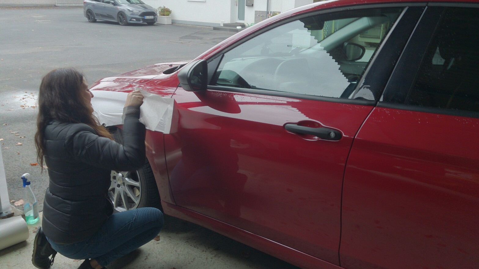 Tipo–Folierung – erste Vorbereitungen