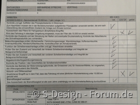 1. Inspektion Rechnung & Checkliste