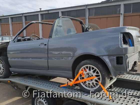 Golf 3 Cabrio von Justins Freundin frisch gelackt