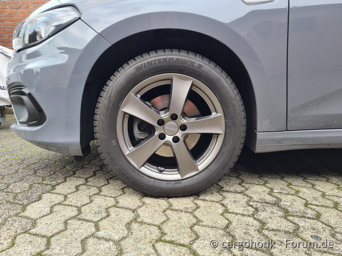 Winterbefehl mit neuen Felgen