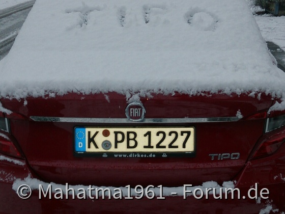 Schnee in Köln!!!!