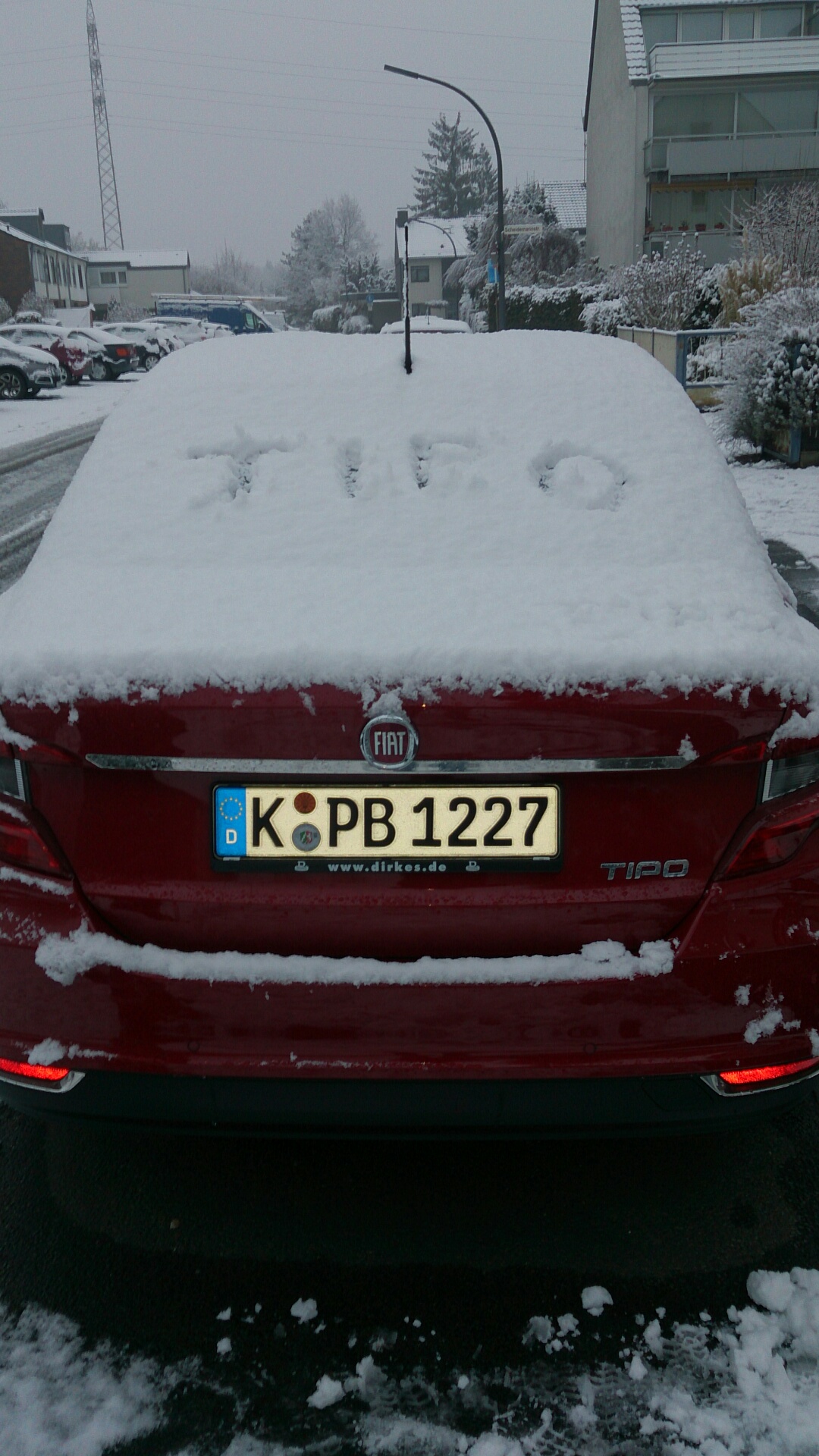 Schnee in Köln!!!!