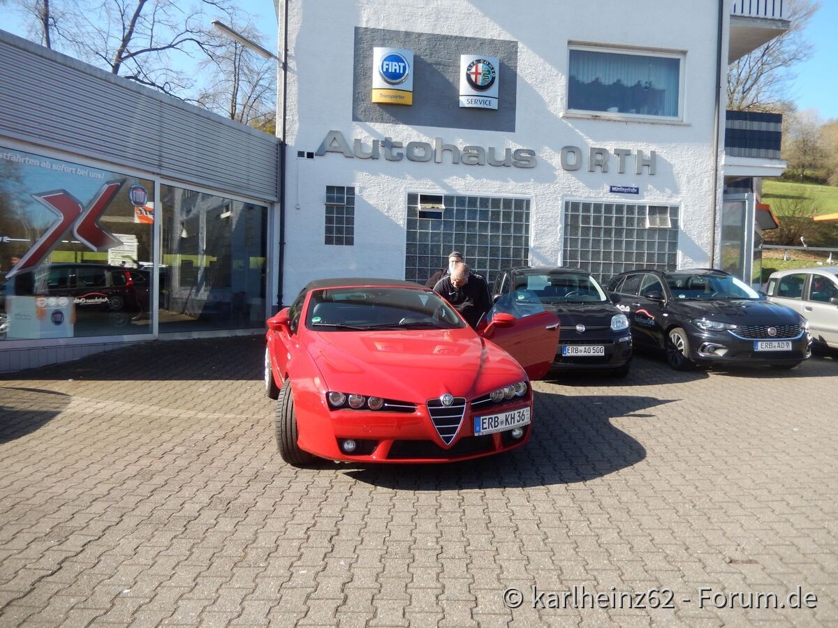 Alfa Spider Saison 2022 eröffnet