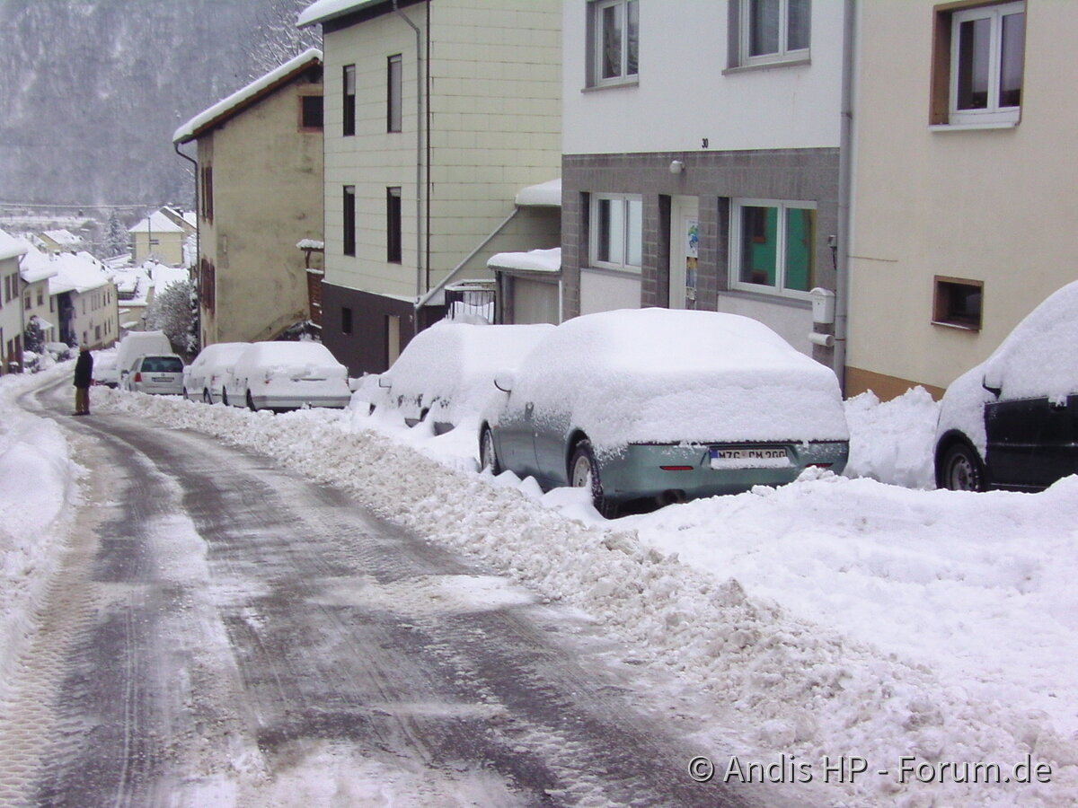 Vor fast genau 7 Jahren, der letzte Schnee