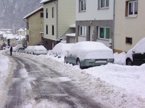Vor fast genau 7 Jahren, der letzte Schnee