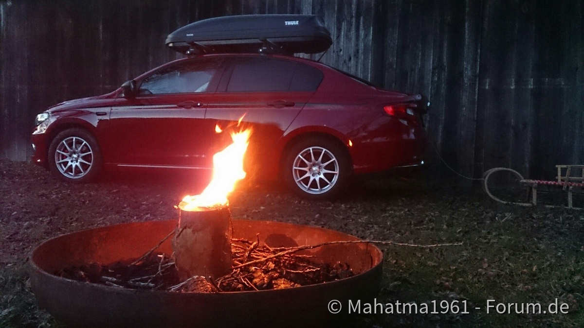 Feuer und meine rote Flamme