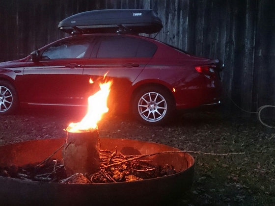 Feuer und meine rote Flamme