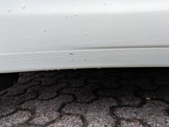 Da ist doch glatt der Lack ab