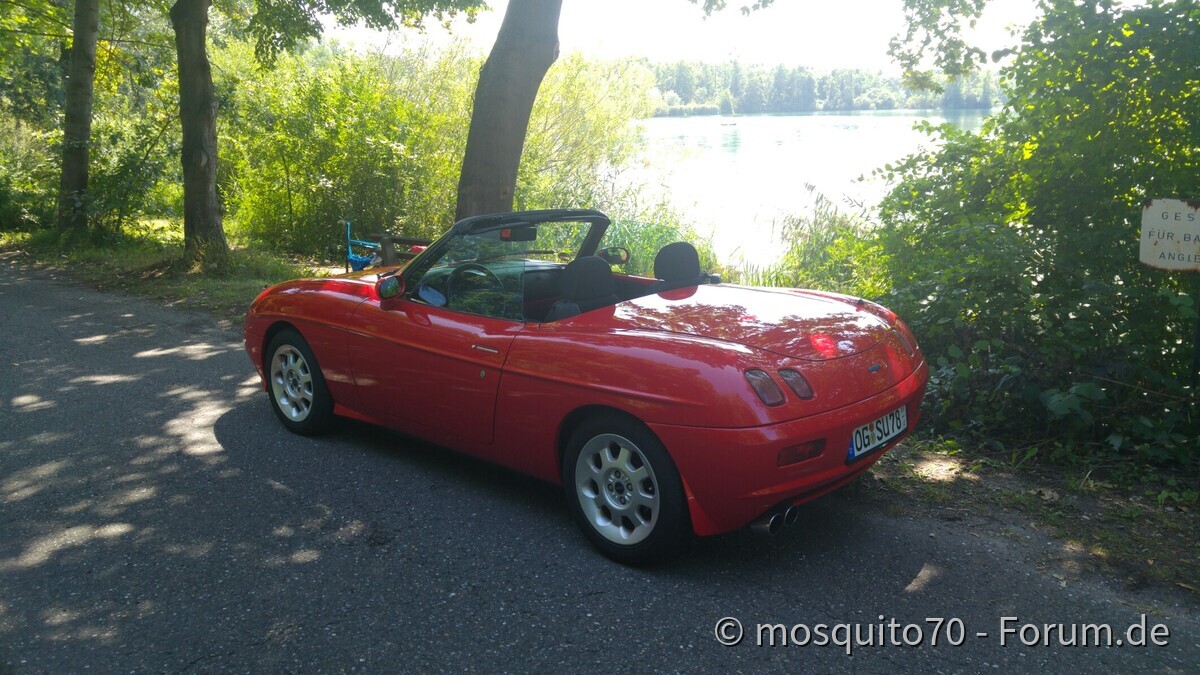 Ein Tag am See mit der alten Dame