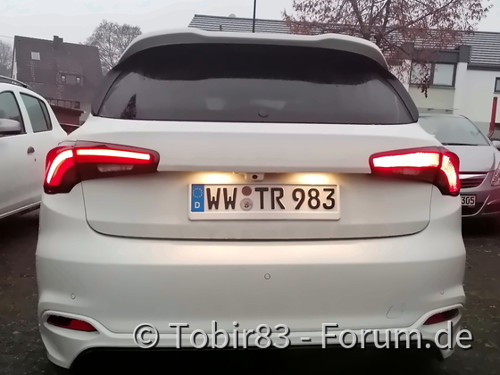 Umbau auf LED Facelift Rückleuchten Vergleichsbild