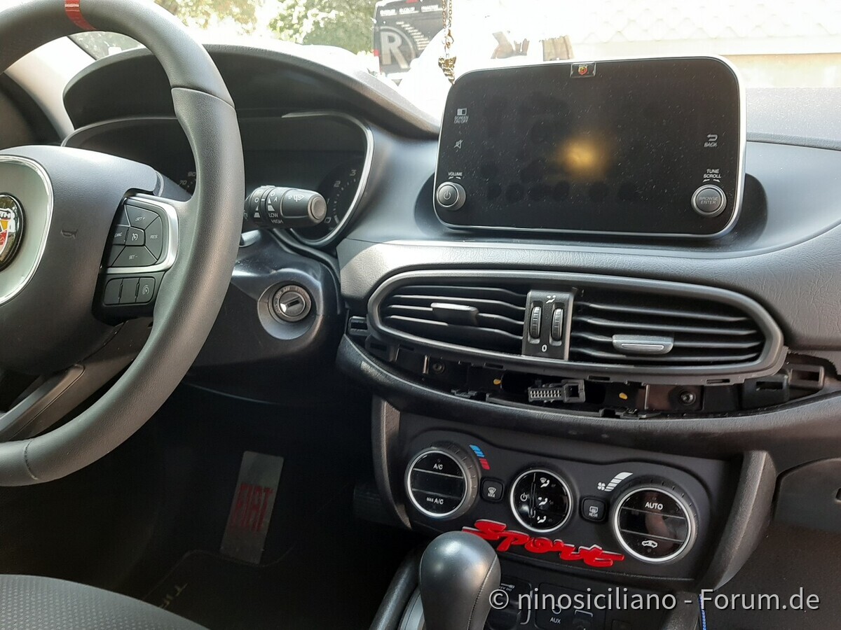 Cockpit leisten Entfernt