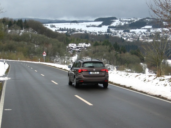 Erster Schnee Januar 2022