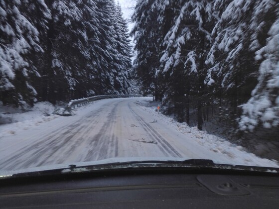Verbindungsstraße Deutschland/Tschechien