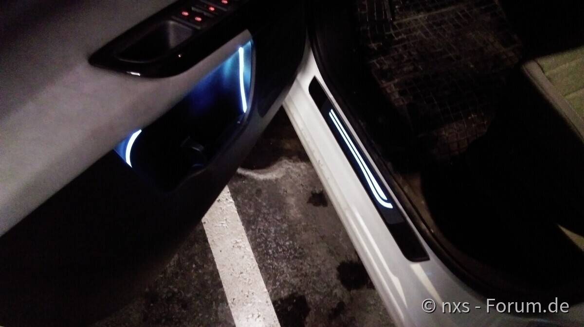 LED Einstiegsleisten sowie Innenraumbeleuchtung