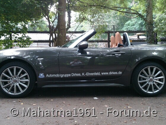 Probefahrt Fiat 124 Spider