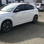 Endlich mit den großen Felgen unterwegs