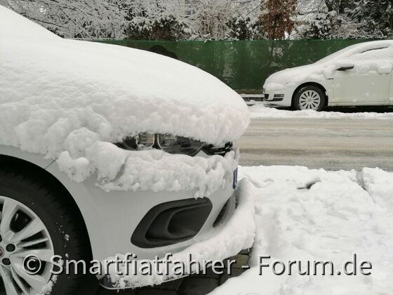 Der Schnee in Nürnberg