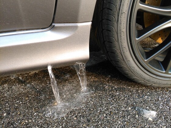 Abarth on ice