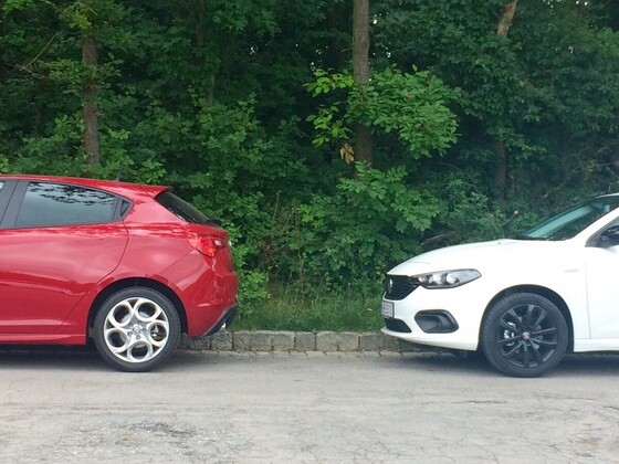 Große Schwester Giuglietta und kleiner Bruder Tipo