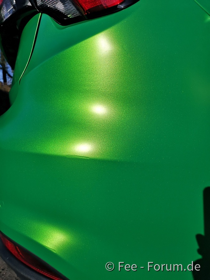 Das grüne Monster ist zu Hause angekommen