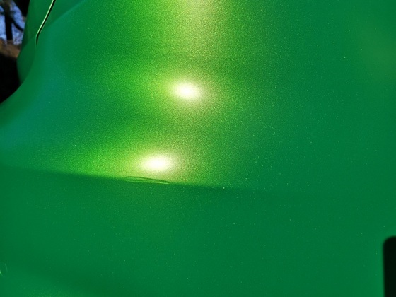 Das grüne Monster ist zu Hause angekommen