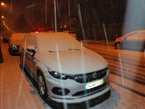 Keine 5h später nach nur 30min Schneefall